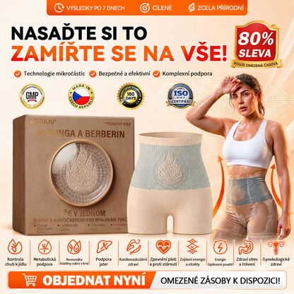 PAURAJU® 4v1 tvarující šortky s mikročásticovou technologií – stačí 30 minut denně 🍒🍒