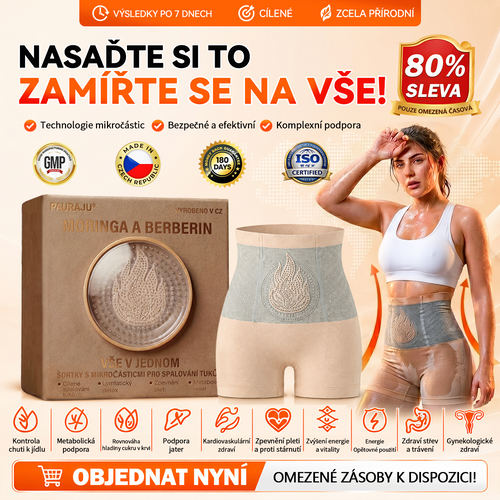 PAURAJU® 4v1 tvarující šortky s mikročásticovou technologií – stačí 30 minut denně 🍒🍒
